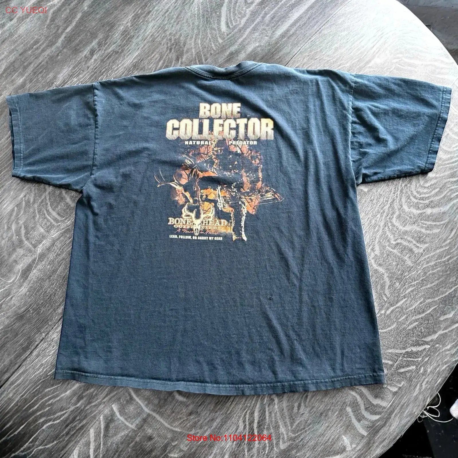 Outdoor Hunting Outfitters - Vintage Bone Collector Outfitters T Shirt