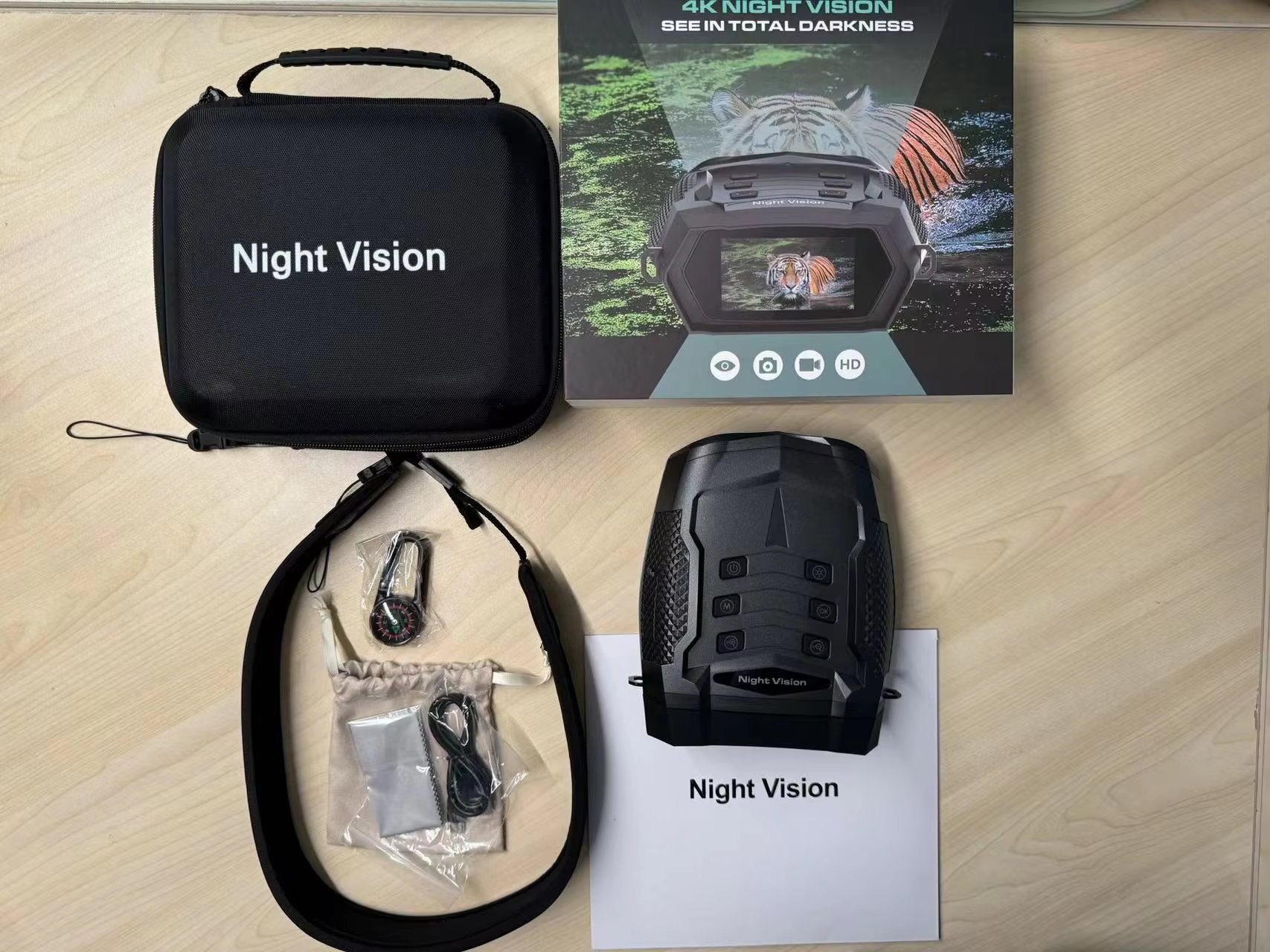 Outdoor Hunting Digital Night Vision - 600m Infrared Digital Night Vision Binoculars