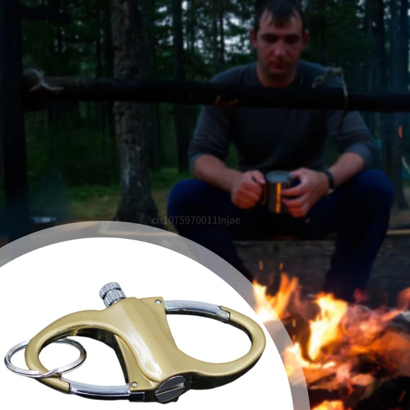 Fire Starter Waterproof - Permanent Match Lighter Keychain Outdoor Emergency