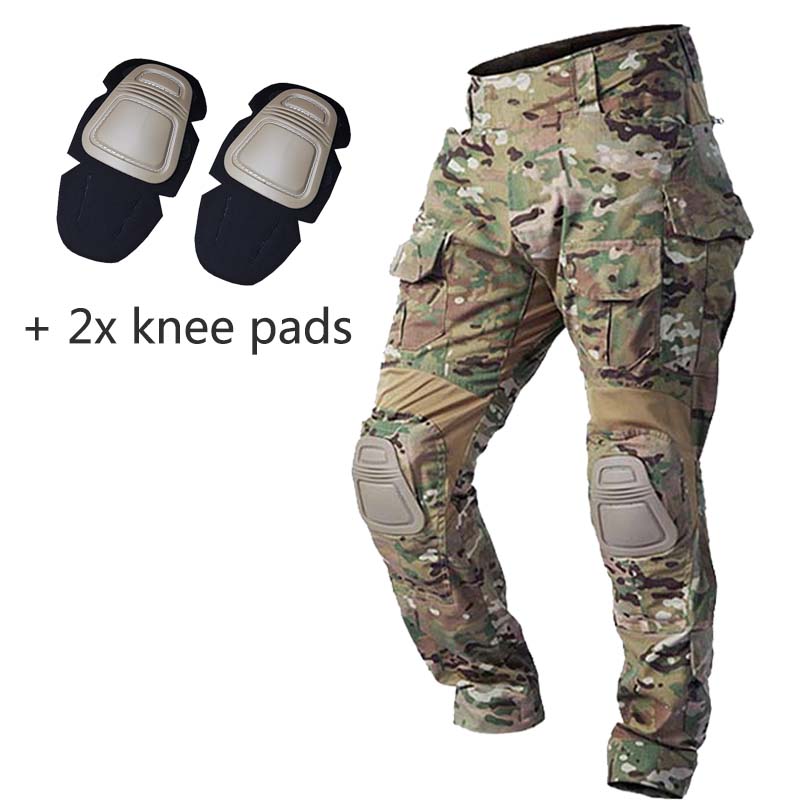Wildman Hunting & Outdoor Photos - HAN WILD Combat Pants with Knee