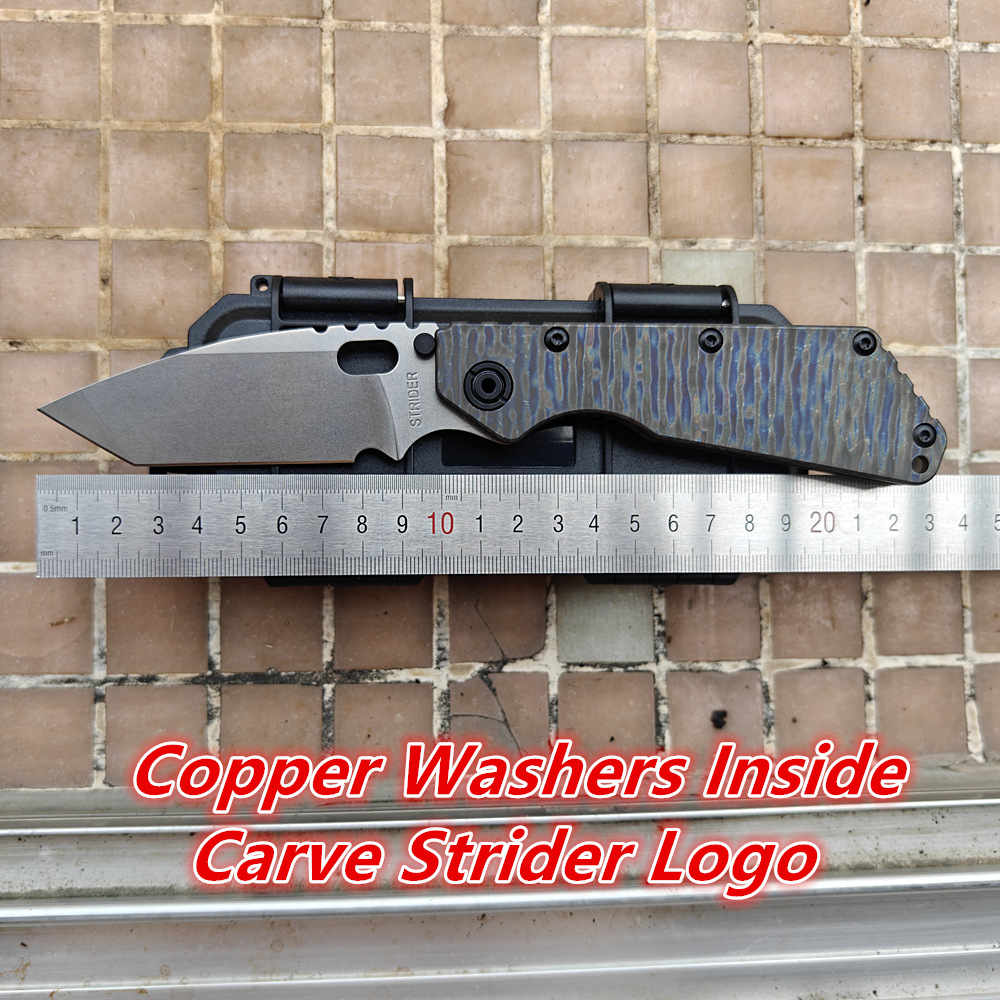 Hunting Outdoor Logos - JUFULE Tanto SMF Carve Strider Logo