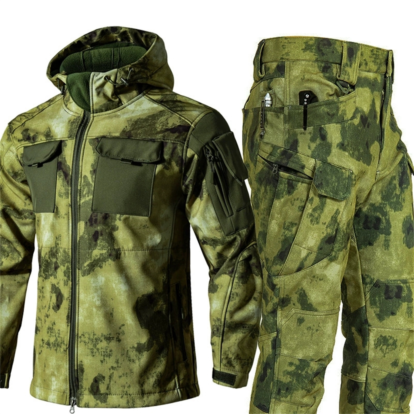 Winter Outdoor Thermal Soft Sh – Outdoor Hunting Coat recenzja i cena