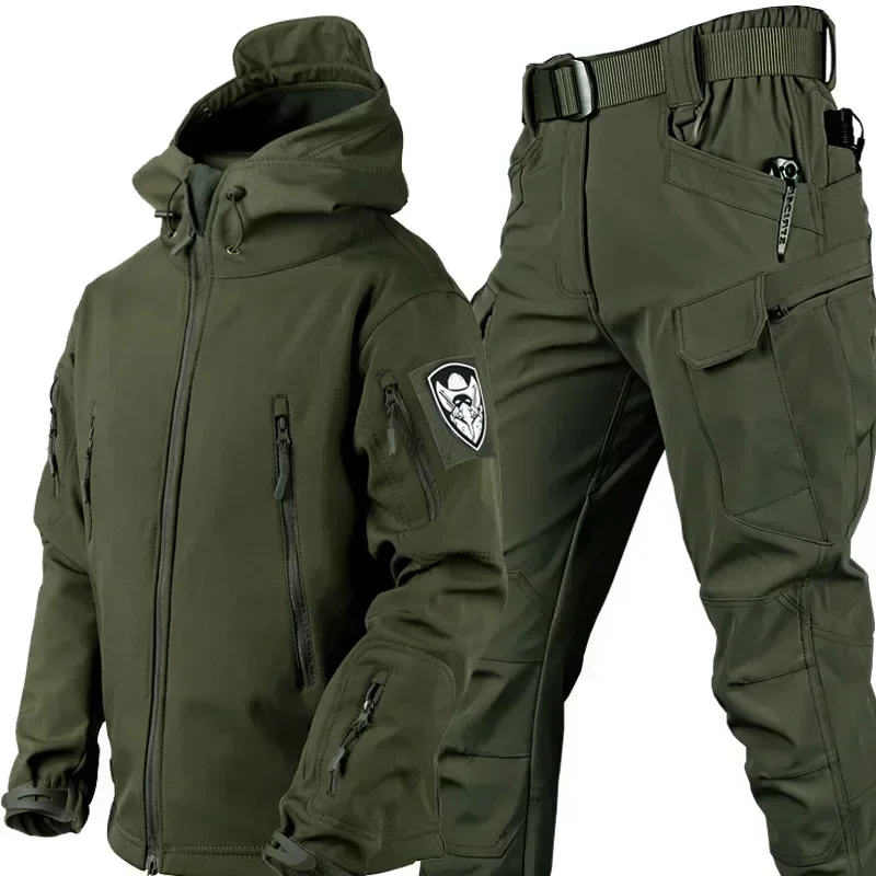 2Pcs Winter Men Camo Suit Wate – Men'S Outdoor Hunting Jacket recenzja i cena