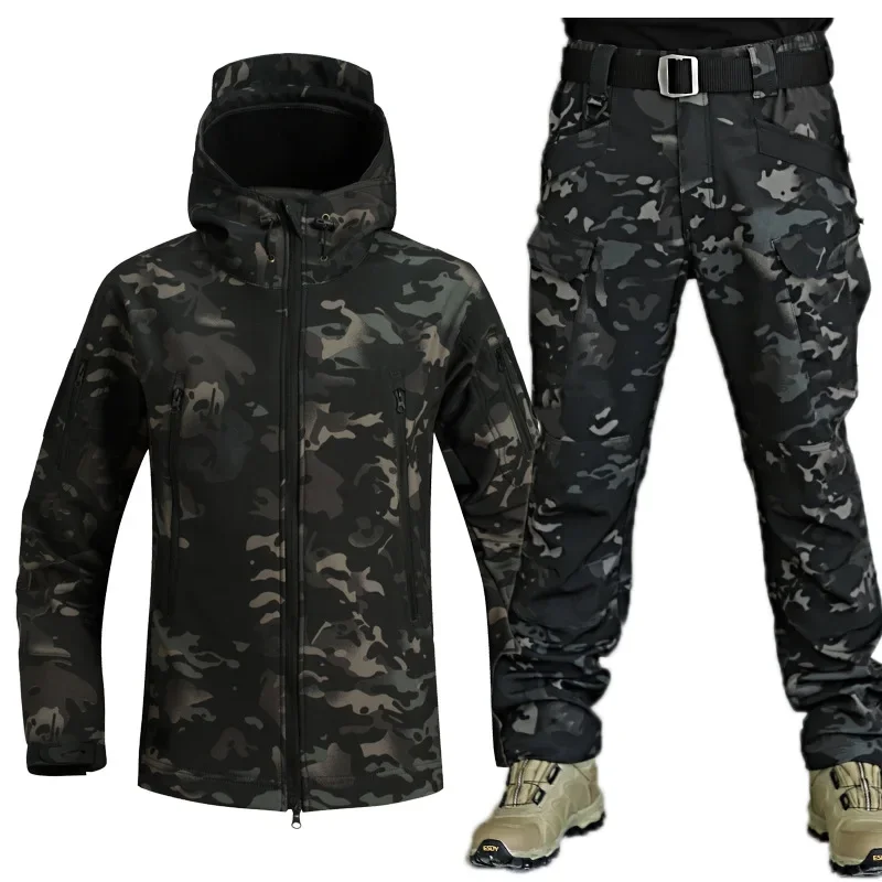 2Pcs Winter Men Camo Suit Wate – Men'S Outdoor Hunting Jacket recenzja i cena
