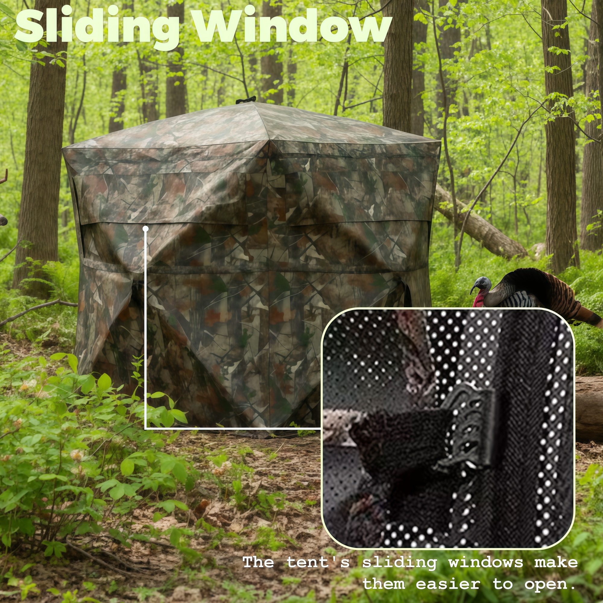 Camouflage Pop-Up Hunting Blin – Hunting & Outdoor Supplies Carterton Reviews recenzja i cena