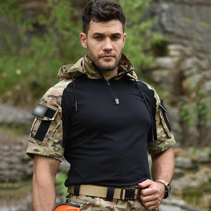 Tactical T-shirt Men Short Sle – Wildman Hunting & Outdoor Photos recenzja i cena