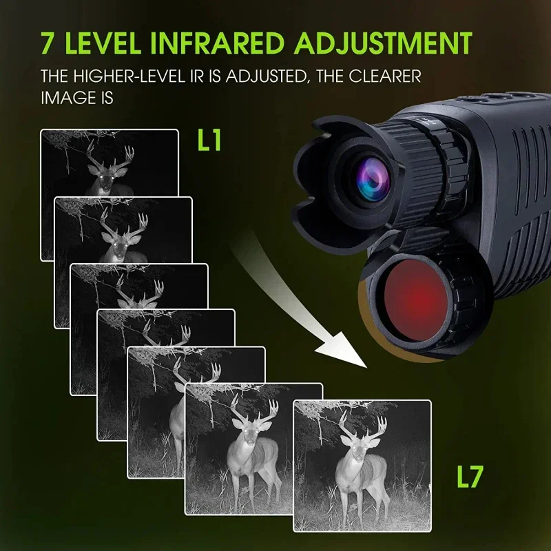 1080P HD Monocular Night Visio – Hunting Outdoor Day recenzja i cena