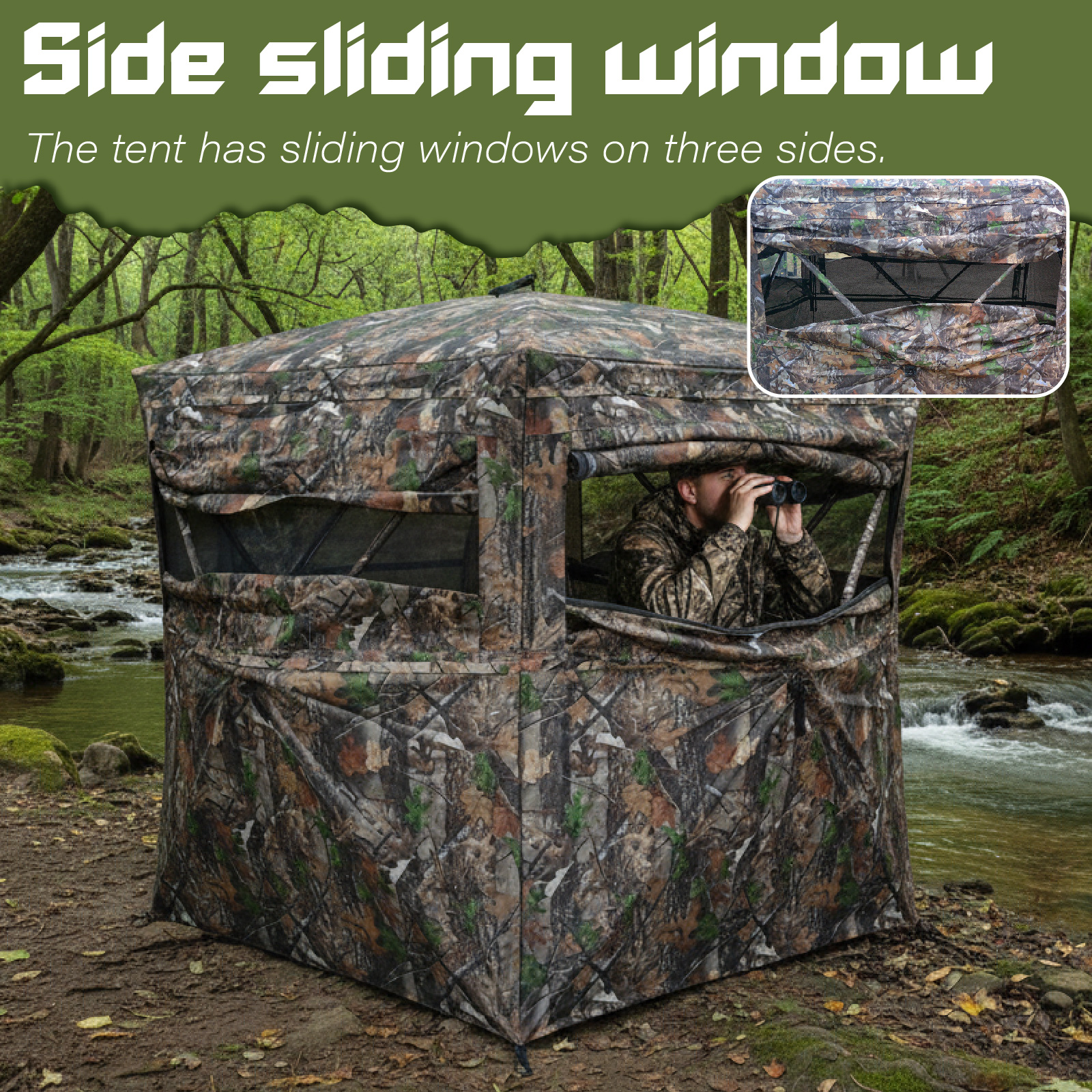 Camouflage Pop-Up Hunting Blin – Hunting & Outdoor Supplies Carterton Reviews recenzja i cena