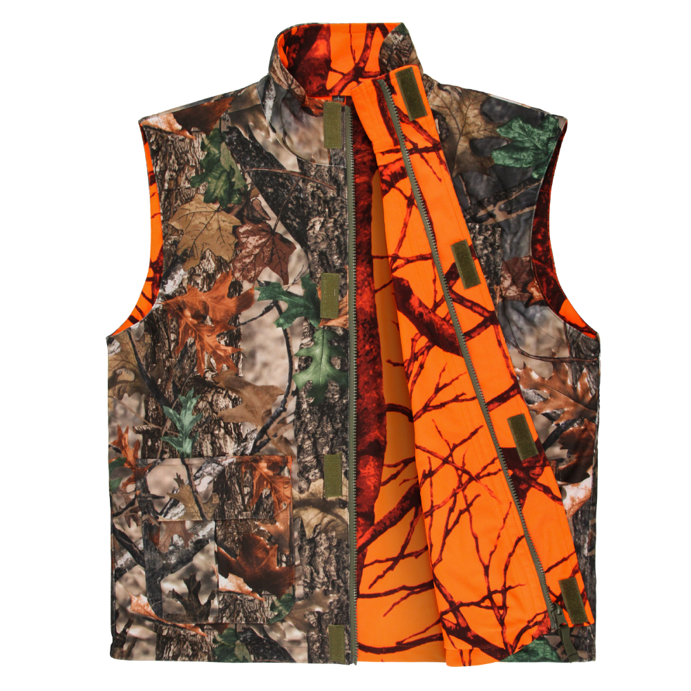 Orange Hunting Vest Men's Slee – Outdoor Hunting Coat recenzja i cena