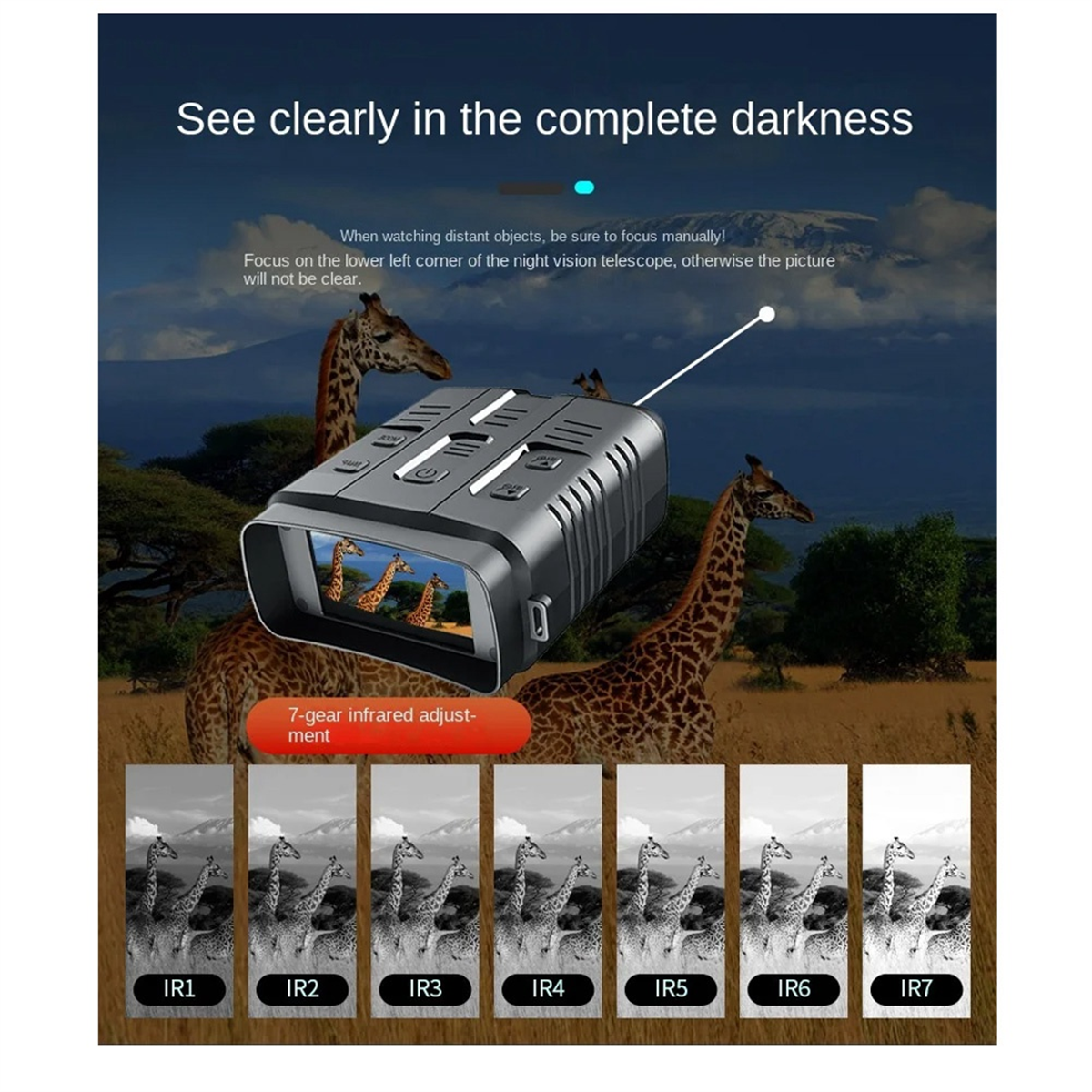 R19 Digital Night Vision Binoc – Outdoor Hunting Digital Night Vision recenzja i cena