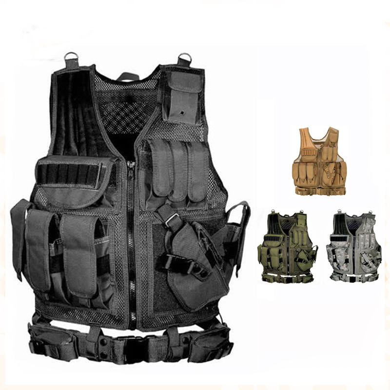 Adjustable Molle Tactical Vest – Hunting Outdoor Jacket recenzja i cena
