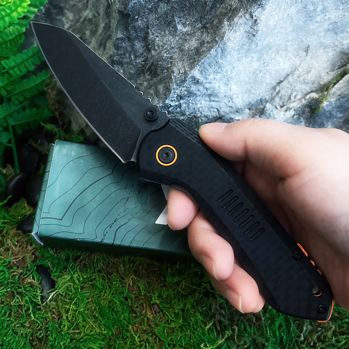 EDC Tool,Folding Pocket Knife, – Hunting Outdoor Day recenzja i cena