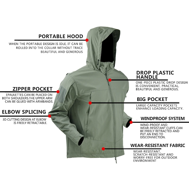 Tactical Jackets Uniform Hunti – Wildman Hunting & Outdoor Photos recenzja i cena