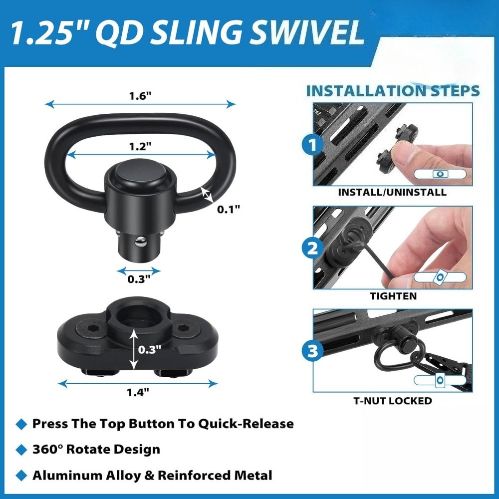Tactical 2 Point Rifle Sling Q – Outdoor Hunting Rifle recenzja i cena