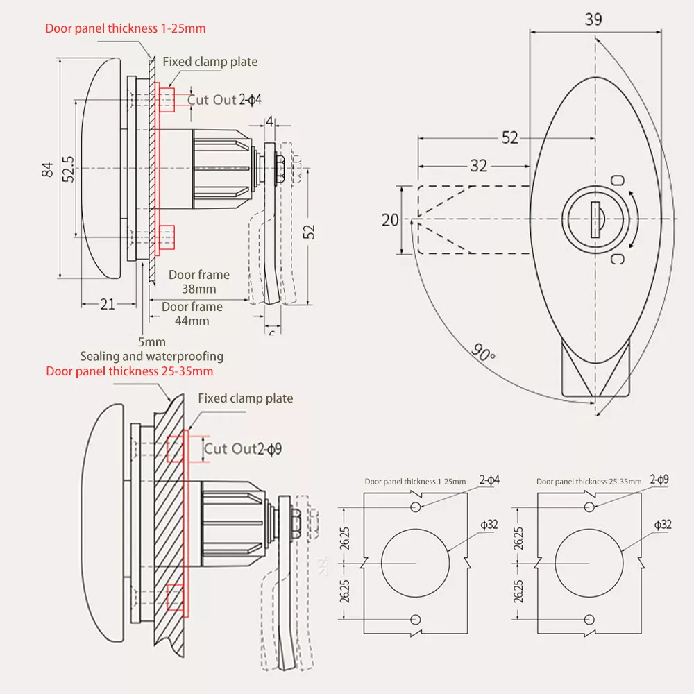 Caravan T-Handle Lock With 2 K – G&T Hunting & Outdoor Gun Shop Photos recenzja i cena