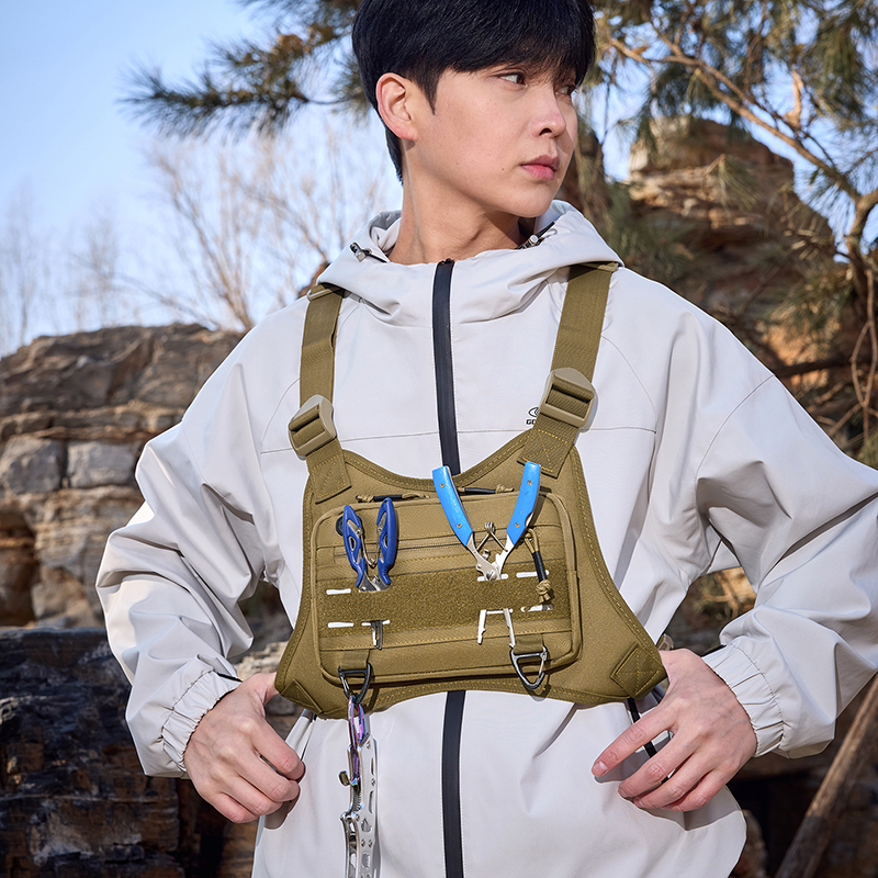 Tactical Front Chest Rig Bag V – Men'S Outdoor Hunting Jacket recenzja i cena