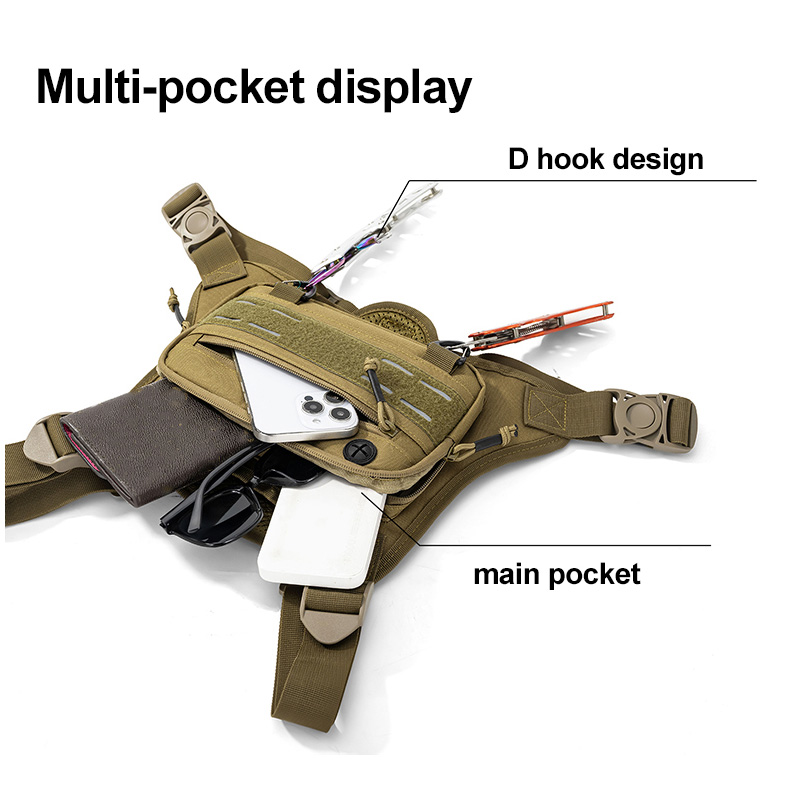 Tactical Front Chest Rig Bag V – Men'S Outdoor Hunting Jacket recenzja i cena