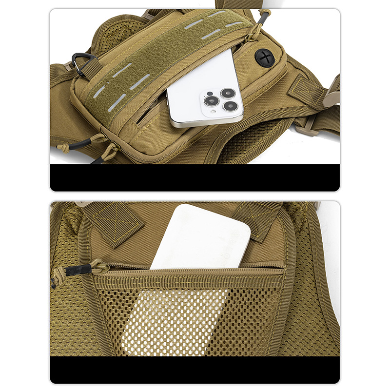 Tactical Front Chest Rig Bag V – Men'S Outdoor Hunting Jacket recenzja i cena