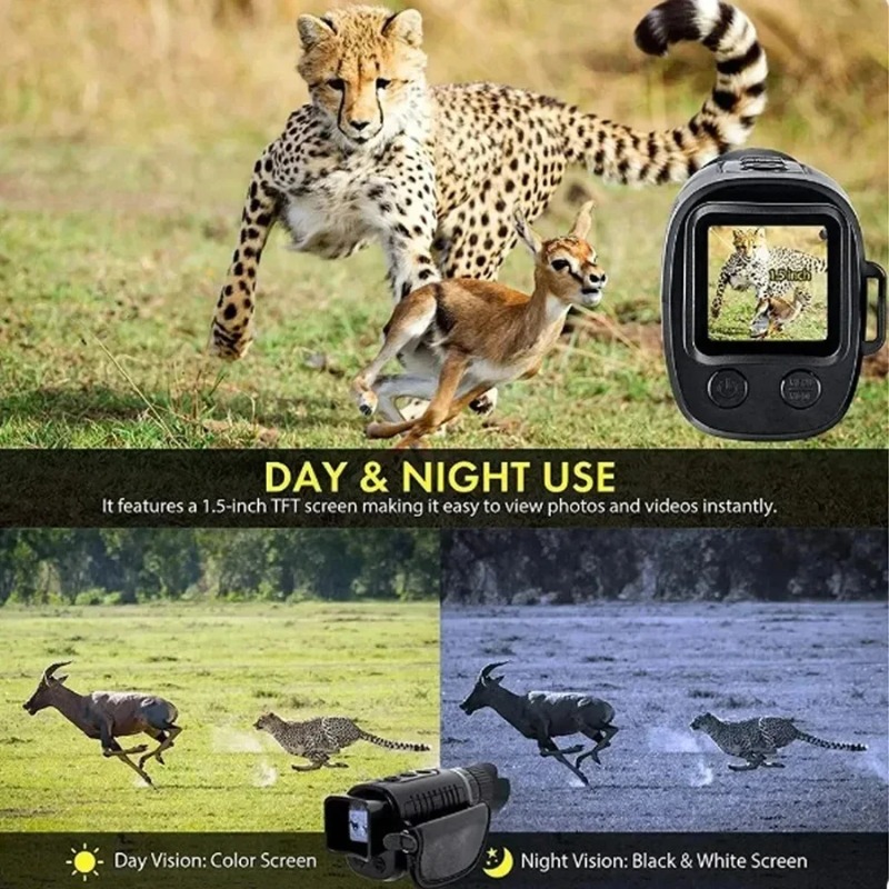 5X Zoom Digital Monocular Infr – Outdoor Hunting Digital Night Vision recenzja i cena