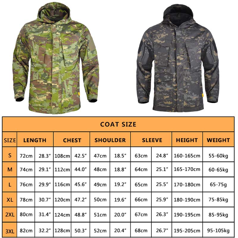 Men Outdoor Tactic Jacket+G3 P – Wildman Hunting & Outdoor Photos recenzja i cena