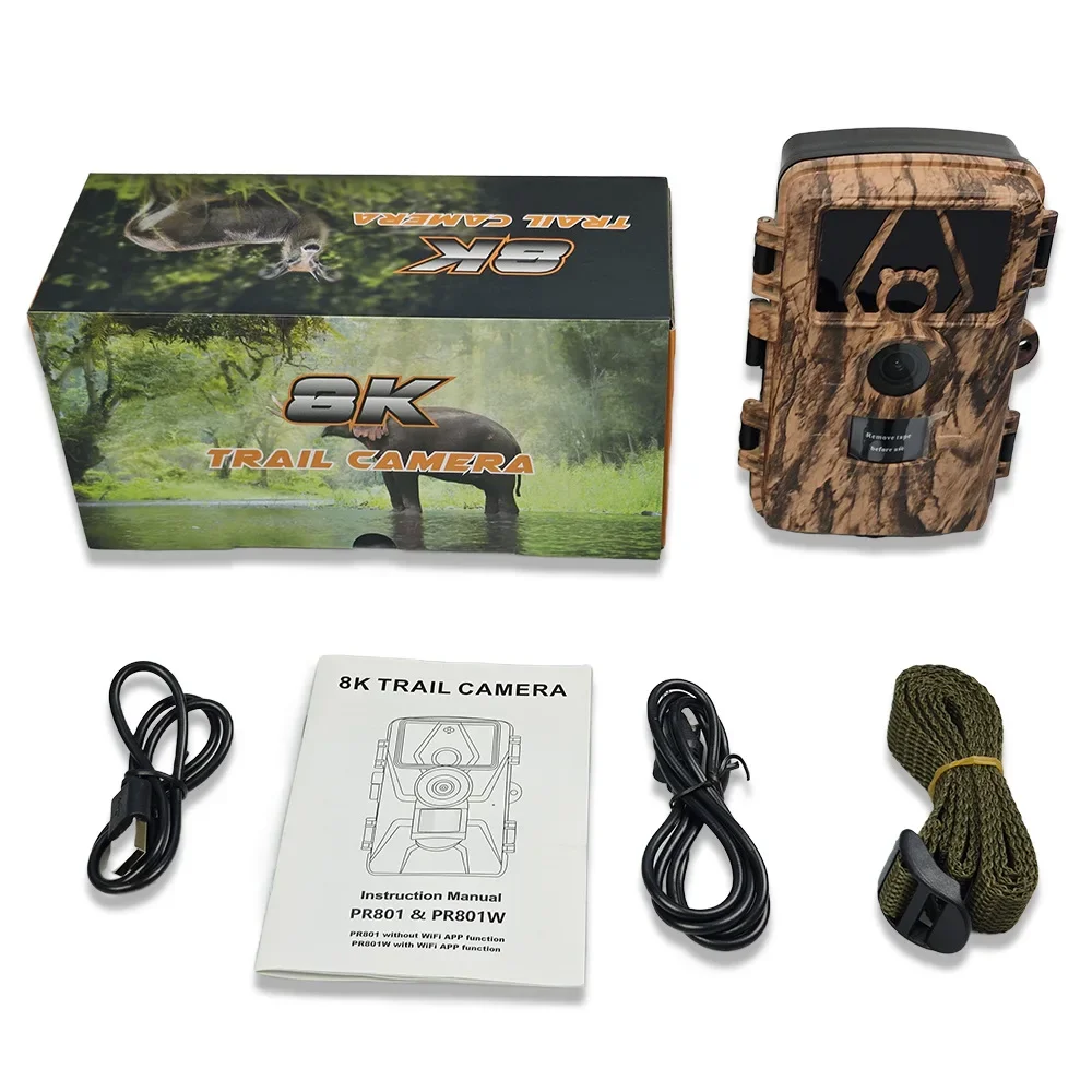 PR801W WIFI 8K 60MP Digital Tr – Outdoor Hunting Digital Night Vision recenzja i cena