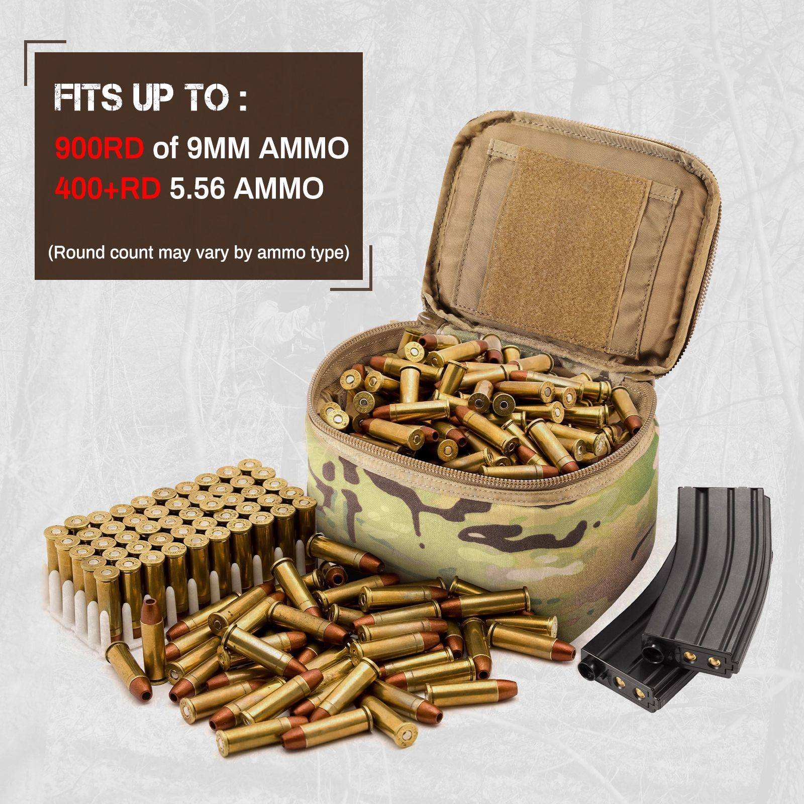 Portable Rifle Pistol Ammo Pou – Outdoor Hunting Rifle recenzja i cena