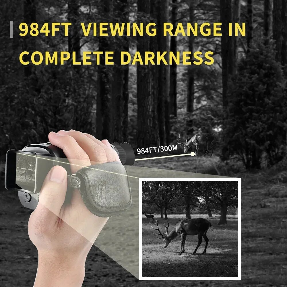Monocular Night Vision Device  – Outdoor Hunting Digital Night Vision recenzja i cena