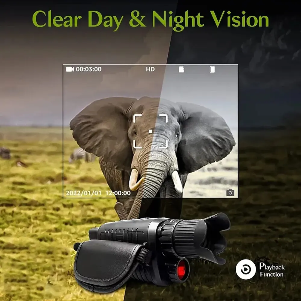 Monocular Night Vision Device  – Outdoor Hunting Digital Night Vision recenzja i cena
