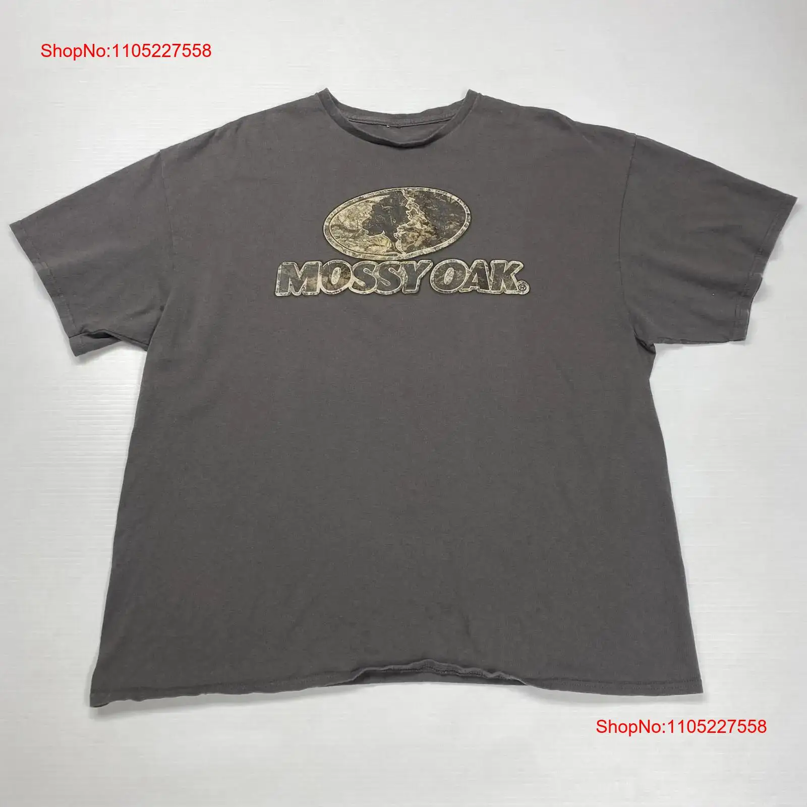 Mossy Oak Mens T Shirt M Gray  – Hunting Outdoor Logos recenzja i cena
