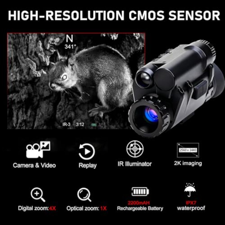 Digital 4X Zoom Night Vision M – Outdoor Hunting Digital Night Vision recenzja i cena