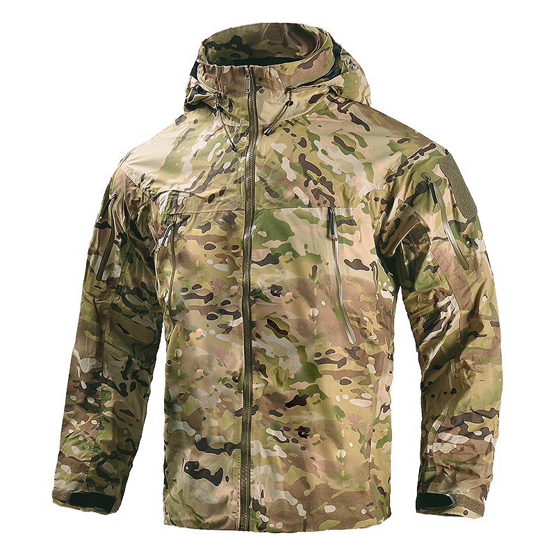 Men'S Outdoor Hooded Hardshell – Hunting Outdoor Jacket recenzja i cena