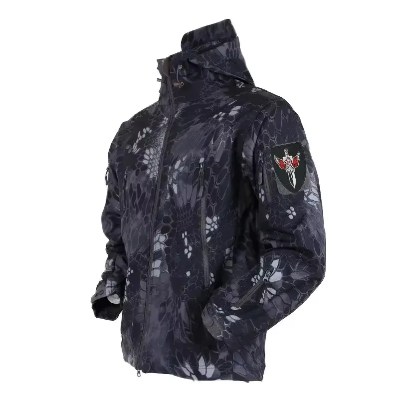 5XL 6XL CP Camouflage Soft She – Men'S Outdoor Hunting Jacket recenzja i cena
