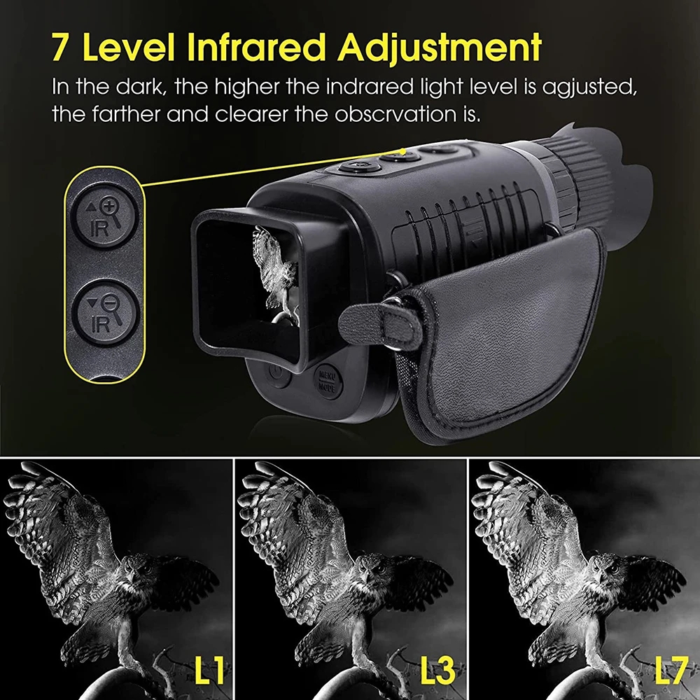 1080P HD Monocular Night Visio – Outdoor Hunting Digital Night Vision recenzja i cena