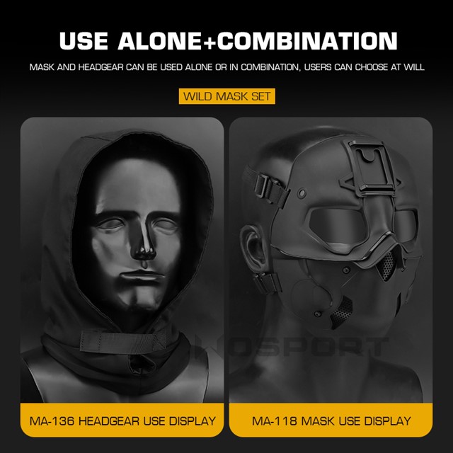 Wild Mask Set Tactical Equipme – Wildman Hunting & Outdoor Photos recenzja i cena
